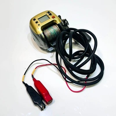 Mulinello elettrico Shimano Dendoumaru 3000H funzionante con cavo e... - Immagine 1 di 4