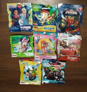 CARDINAL 8pc PUZZLE VALUE PACK Cartoon Characters TRICK OR TREAT Halloween - Picture 1 of 11