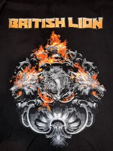 BRITISH LION STEVE HARRIS 2020 N. American Tour T-Shirt Gr. XXL. Sehr selten. - Bild 1 von 12