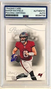 2023 Panini Prestige Baker Mayfield Buccaneers Signed Auto Card #273 PSA DNA - Picture 1 of 1