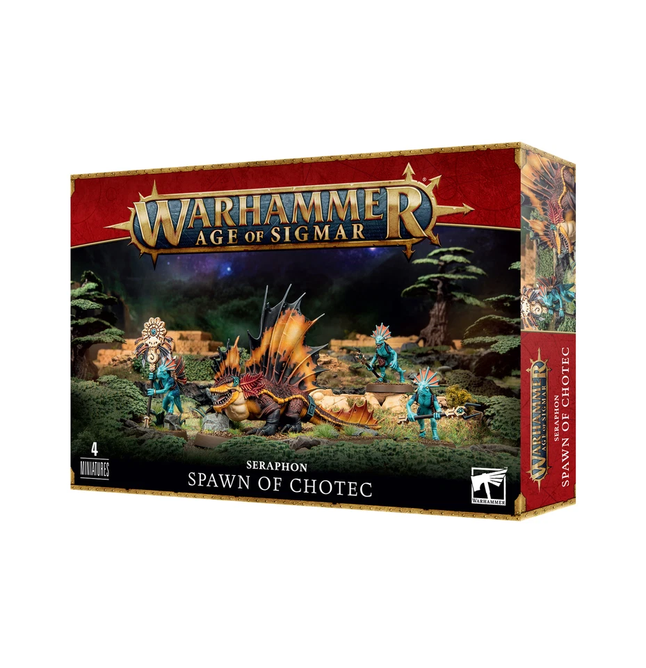 Spawn of Chotec Seraphon Warhammer AOS Age of Sigmar Nuevo en caja Foto 1 de 1