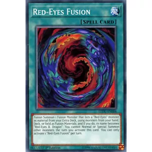 Red-Eyes Fusion LEDU-EN006 Yu-Gi-Oh! Card Common 1st Edition - Picture 1 of 1
