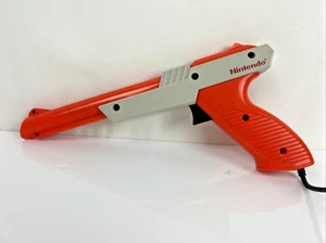 Original Nintendo Zapper Gun Orange 1985 Vintage Gaming Accessory Untested - Picture 1 of 6