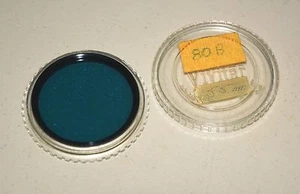 Genuine Vivitar 55mm Color Correction 80B Lens Filter photo video with Case - Picture 1 of 1