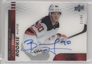 2019 Premier Acetate Horizontal Autos /99 Jesper Boqvist #AR-JB Rookie Auto RC