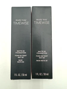 Mary Kay TimeWise Matte 3D Foundation ~ Ivory N140 Combo to Oily #099962 - Picture 1 of 5