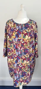 Anthology Dress, Tunic, Size 24, Multi Colour, Butterfly - Picture 1 of 10