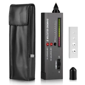 Portable Diamond Tester Selector Illuminated Jewelry Gemstone Testing Tool Kit - Picture 1 of 10