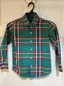 GAP Kids Plaid button down size 6-7 - Picture 1 of 5