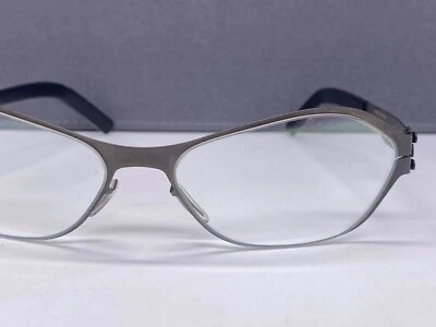 Monturas de gafas Ic Berlin mujer gris grafito mate metal frontal Alemania Foto 1 de 4