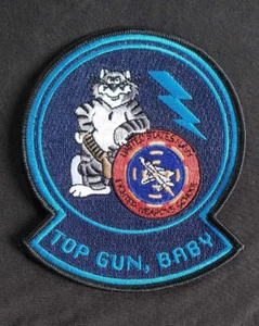 F-14 TOMCAT US Navy Fighter Squadron Weapons School TOP GUN VF MILITARY Patch - Picture 1 of 4