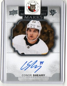 17/18 UD Premier Magnificent Marks #MM-SH Conor Sheary [Pittsburgh Penguins]