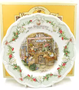 Royal Doulton Brambly Hedge The Discovery Plate Midwinter Series en caja 1ª CANTIDAD - Imagen 1 de 3