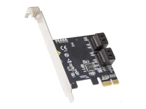 4 Port SATA III PCI-e 3.0 x1 Card Non-Raid with Low Profile Bracket - Picture 1 of 5