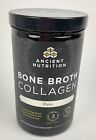Bone Broth Protein Ancient Nutrition  15.7 oz Best By 04/2022