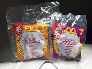 Vintage McDonald’s Transformers 1995 Happy Meal 2 Stück ~ Panther & Käfer - Bild 1 von 7