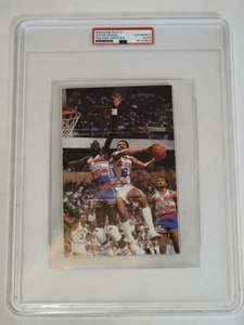 Julius Erving Autographed Magazine Photo Auto PSA Authentic Encased - Picture 1 of 1