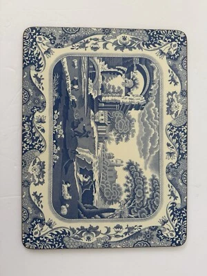 Spode Italian Placemats “Blue Room Collection” Cork-Back 9x12" Set of 6 - Image 1 of 4