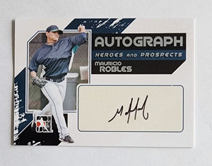 2011 ITG Heroes & Prospects Mauricio Robles Seattle Mariners - Auto