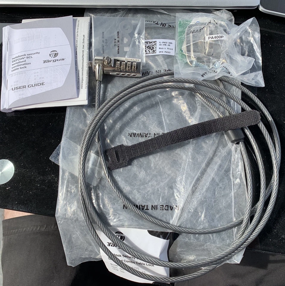 Targus Notebook Security Defcon SCL-Model PA410S - Image 1 of 1