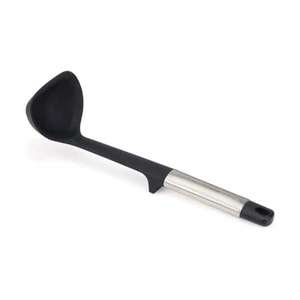 Joseph Joseph Elevate Silicone Steel Ladle 30.5cm Kitchen Cooking Utensil Black - Picture 1 of 6