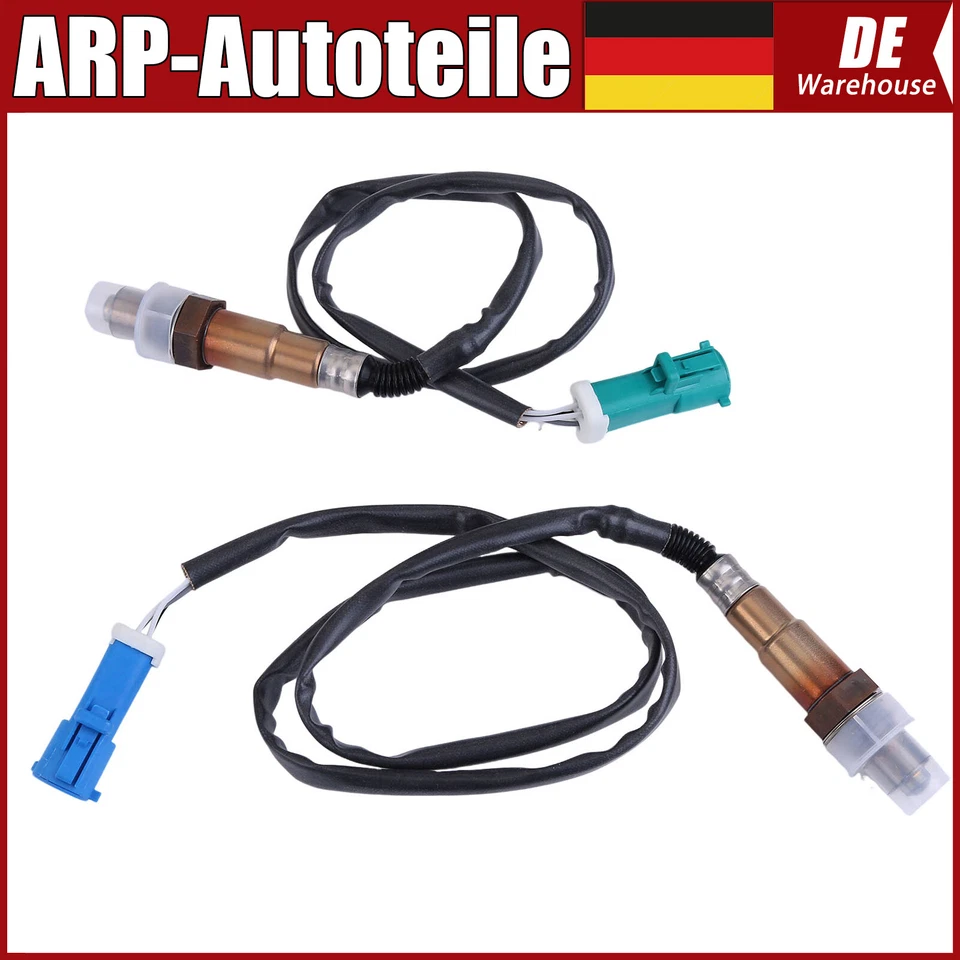 2x sonda lambda para Ford Focus C-Max Focus 2 3 Mondeo IV Galaxy S-Max Fiesta V - Imagen 1 de 4