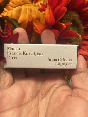 MAISON FRANCIS KURKDJIAN PARIS AQUA CELESTIA EAU DE PARFUM  5 ML 0.17 FL OZ NEW - Image 1 of 2