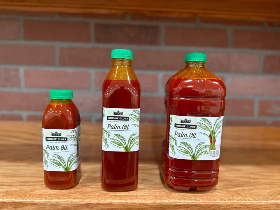 High-Quality Red Palm Oil - 100% Pure and Natural - 32 oz - Image 1 of 1