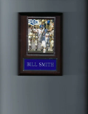 BILL SMITH PLAQUE OLE MISS REBELS FOOTBALL NCAA Cover