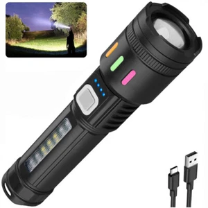 Leistungsstärkste 990000LM LED Militär Taschenlampe USB wiederaufladbare taktische Taschenlampe - Bild 1 von 13
