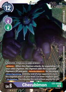 Foil Cherubimon - EX4-059 EX4-059 R Alternative Being Booster Digimon TCG - Imagen 1 de 2