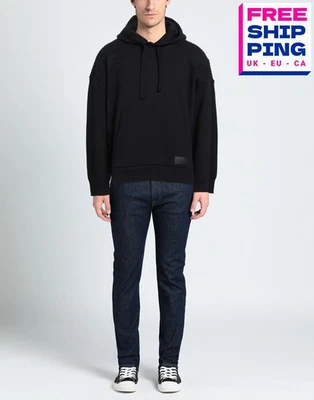 RRP€1200 VALENTINO Wool Hoodie Size S Knitted Sleeves & Back Made in Italy - Image 1 of 4