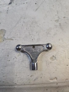 Vintage 1980's 1990s Pearl chrome ball drum key - Picture 1 of 3