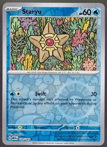 Carta Pokémon Staryu 120/165 Holograma Inverso Escarlata y Violeta 151 Casi Nueva - Imagen 1 de 1