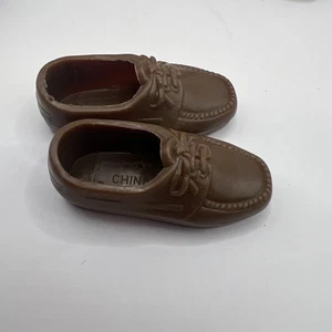 Mattel Ken Pair Of Shoes Moccasin For Male Doll Fashion Ken Accessory - Picture 1 of 5