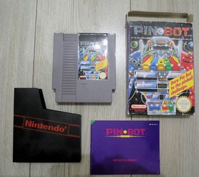 Nintendo NES Pin Bot OVP komplett inkl Handbuch Schaumstoffeinlage