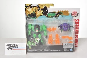 Transformers RID 2015 Grimlock vs Decepticon Back SEALED Hasbro Minicon - Picture 1 of 4