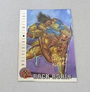 1995 Fleer Ultra X-Men- BACK AGAIN - Gold Foil Signature Card #89-Excellent - Picture 1 of 2