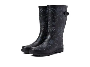Waterproof Printed Wide Calf Rain Boot - Picture 1 of 5