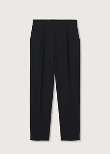 NUEVOS CON ETIQUETAS Mango Mujer Pantalones Slouchy con Plisados Reino Unido Talla 6 (XS) Precio de venta sugerido por el fabricante: £29.99 - Imagen 1 de 9
