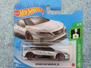 Hot Wheels 2021 #217/250 Nissan Leaf Nismo RC_02 silber @M NEU Guss 2021 - Bild 1 von 2
