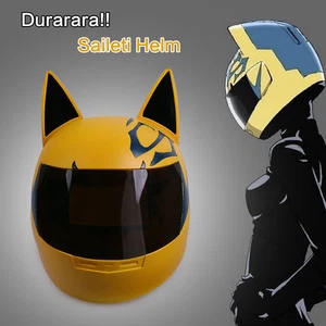 Cos Celty Sturluson Helmet Anime DuRaRaRa Mask Cosplay Halloween Prop Mask New - Picture 1 of 12
