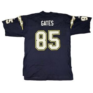 Antonio Gates San Diego Chargers #85 Reebok NFL Jersey Adult Size L Blue