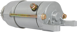 Parts Unlimited Silver Replacement Starter Motor for Yamaha V Star 1100 1999-09