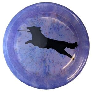 Custom Dyed Superhero Dog Fastback / Disc Golf Disc 138g Extra Durable for Dogs - Picture 1 of 14