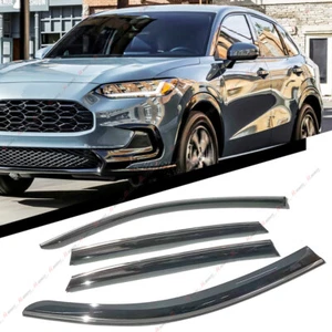 Para Honda HR-V HRV 2023-2024 Cromo Borde Ventana Viseras Deflectores Protectores de Lluvia - Imagen 1 de 11