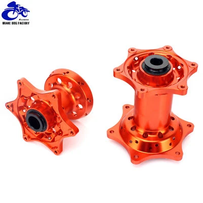 03-24 Aluminum Billet Front Rear Wheel Hubs for 125-540 EXC SX SXF XC XCF EXC-F Foto 1 de 4