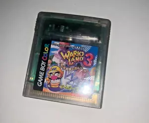 Wario Land 3 - Nintendo Game Boy Color (GBC) Cartridge Only Japanese Untested - Picture 1 of 2