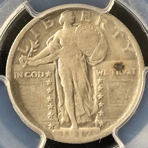 1917 25C Type 2 Standing Liberty Quarter Dollar PCGS XF Details 28023018 - Picture 1 of 4