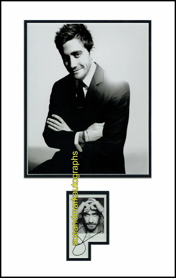 Jake Gyllenhaal Zodiac Source Code Southpaw Signed Autograph UACC RD 96 - Image 1 of 1